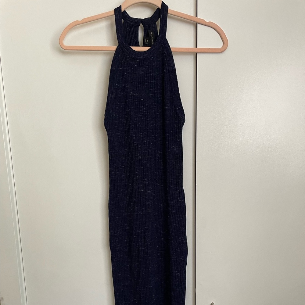 Banana republic size M blue dress